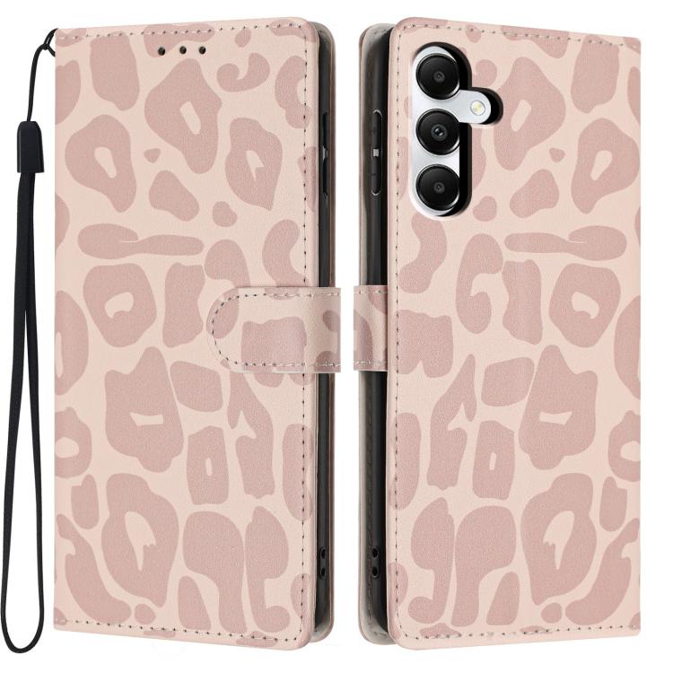 Portafoglio con stampa leopardata, custodia per telefono in ecopelle con cordino, For Galaxy A05s, For Galaxy A24 5G / 4G, For Galaxy A34 5G, For Galaxy A54 5G