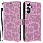 Portafoglio con stampa leopardata, custodia per telefono in ecopelle con cordino, For Galaxy A05s, For Galaxy A24 5G / 4G, For Galaxy A34 5G, For Galaxy A54 5G
