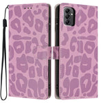 Portafoglio con stampa leopardata, custodia per telefono in ecopelle con cordino, For Galaxy A14 5G