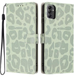 Portafoglio con stampa leopardata, custodia per telefono in ecopelle con cordino, For Galaxy A14 5G