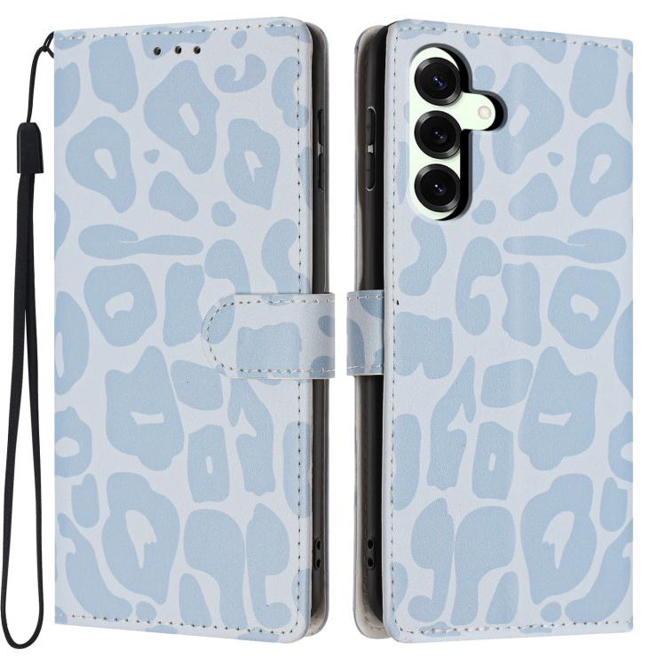 Portafoglio con stampa leopardata, custodia per telefono in ecopelle con cordino, For Galaxy A08 / A07 / A06, For Galaxy A18 / A17 / A26, For Galaxy A57 5G, For Galaxy A37 5G