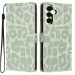Portafoglio con stampa leopardata, custodia per telefono in ecopelle con cordino, For Galaxy A08 / A07 / A06, For Galaxy A18 / A17 / A26, For Galaxy A57 5G, For Galaxy A37 5G