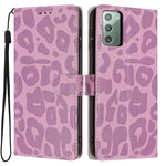 Portafoglio con stampa leopardata, custodia per telefono in ecopelle con cordino, For Galaxy Note20 Ultra, For Galaxy Note20