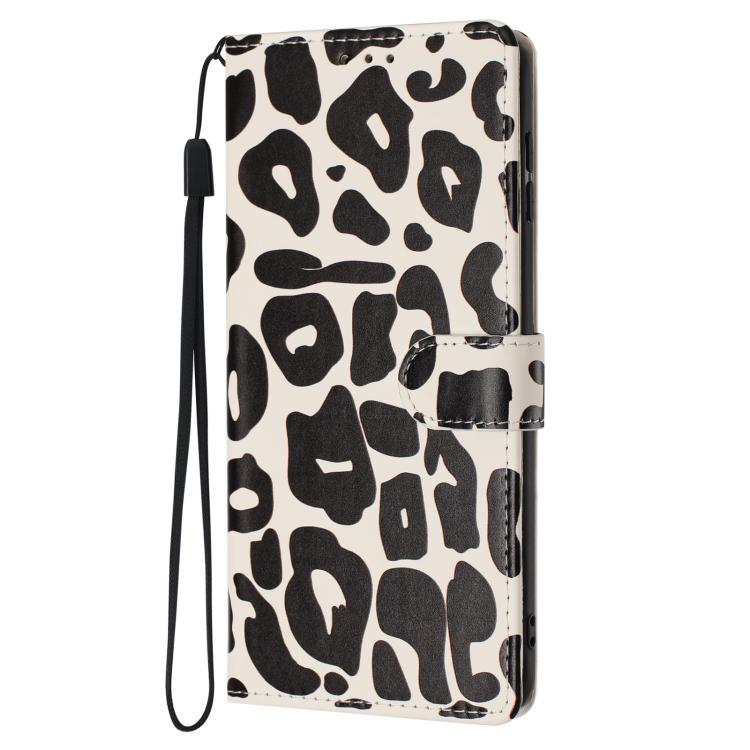 Portafoglio con stampa leopardata, custodia per telefono in ecopelle con cordino, For Galaxy Note20 Ultra, For Galaxy Note20