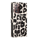 Portafoglio con stampa leopardata, custodia per telefono in ecopelle con cordino, For Galaxy Note20 Ultra, For Galaxy Note20