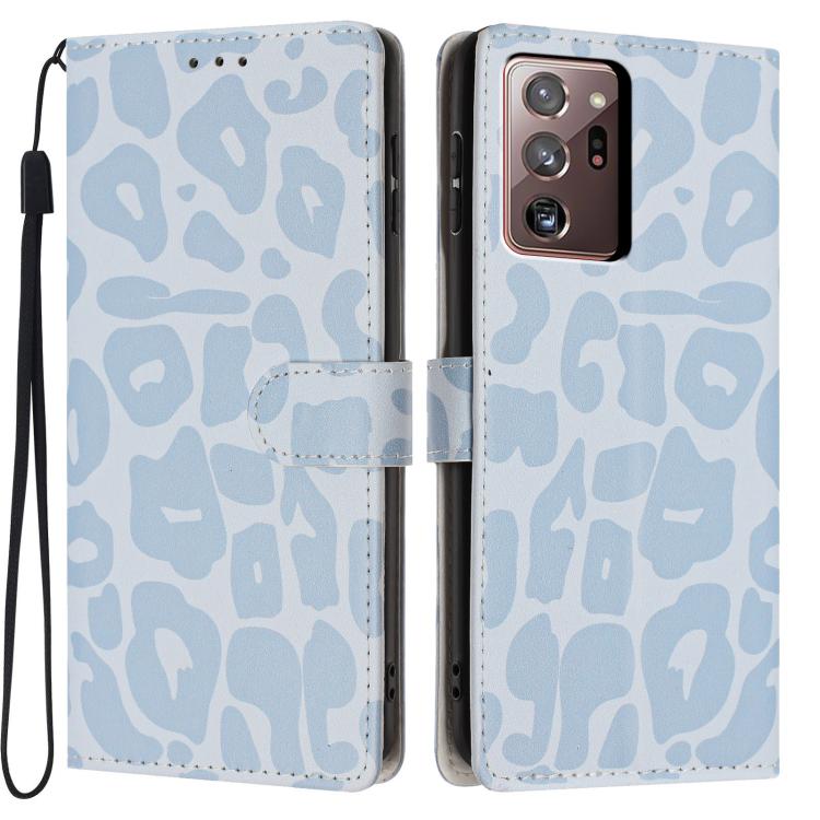 Portafoglio con stampa leopardata, custodia per telefono in ecopelle con cordino, For Galaxy Note20 Ultra, For Galaxy Note20