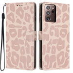 Portafoglio con stampa leopardata, custodia per telefono in ecopelle con cordino, For Galaxy Note20 Ultra, For Galaxy Note20