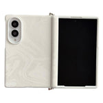 Custodia per telefono con texture a onda e morsetto laterale magnetico ad asse centrale., For Galaxy Z Fold8 5G