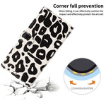 Portafoglio con stampa leopardata, custodia per telefono in ecopelle con cordino, For Galaxy S20 FE 5G, For Galaxy S22 Ultra 5G, For Galaxy S22+ 5G, For Galaxy S22 5G
