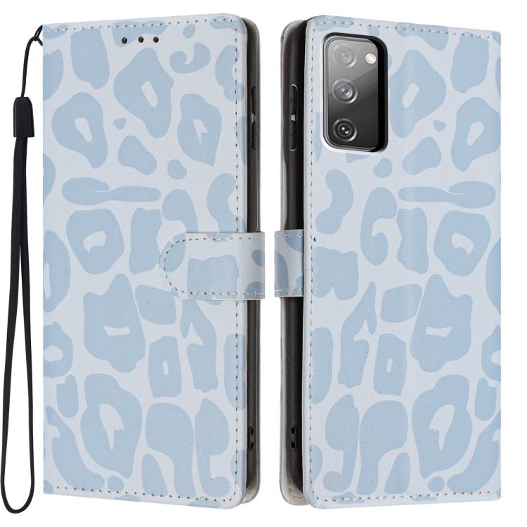 Portafoglio con stampa leopardata, custodia per telefono in ecopelle con cordino, For Galaxy S20 FE 5G, For Galaxy S22 Ultra 5G, For Galaxy S22+ 5G, For Galaxy S22 5G