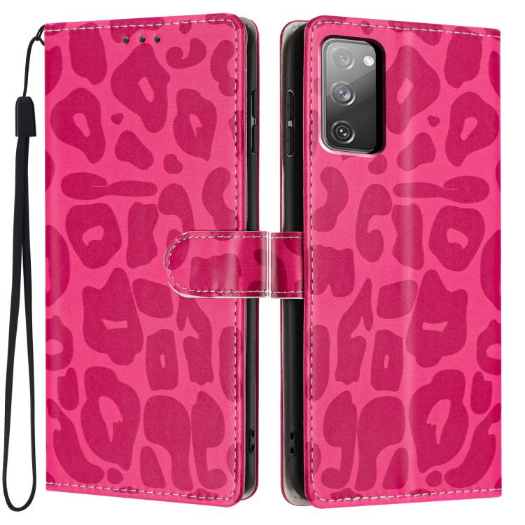 Portafoglio con stampa leopardata, custodia per telefono in ecopelle con cordino, For Galaxy S20 FE 5G, For Galaxy S22 Ultra 5G, For Galaxy S22+ 5G, For Galaxy S22 5G