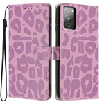 Portafoglio con stampa leopardata, custodia per telefono in ecopelle con cordino, For Galaxy S20 FE 5G, For Galaxy S22 Ultra 5G, For Galaxy S22+ 5G, For Galaxy S22 5G