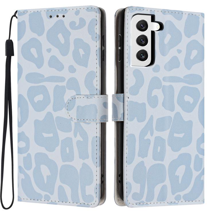 Portafoglio con stampa leopardata, custodia per telefono in ecopelle con cordino, For Galaxy S20 FE 5G, For Galaxy S22 Ultra 5G, For Galaxy S22+ 5G, For Galaxy S22 5G