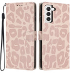 Portafoglio con stampa leopardata, custodia per telefono in ecopelle con cordino, For Galaxy S20 FE 5G, For Galaxy S22 Ultra 5G, For Galaxy S22+ 5G, For Galaxy S22 5G