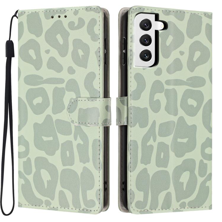 Portafoglio con stampa leopardata, custodia per telefono in ecopelle con cordino, For Galaxy S20 FE 5G, For Galaxy S22 Ultra 5G, For Galaxy S22+ 5G, For Galaxy S22 5G