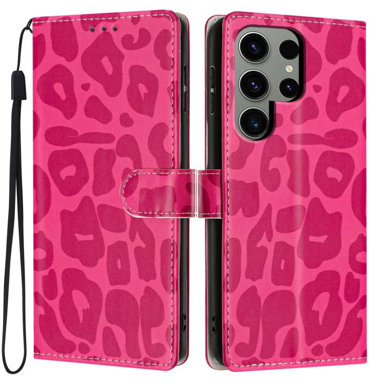Portafoglio con stampa leopardata, custodia per telefono in ecopelle con cordino, For Galaxy S20 FE 5G, For Galaxy S22 Ultra 5G, For Galaxy S22+ 5G, For Galaxy S22 5G