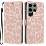 Portafoglio con stampa leopardata, custodia per telefono in ecopelle con cordino, For Galaxy S20 FE 5G, For Galaxy S22 Ultra 5G, For Galaxy S22+ 5G, For Galaxy S22 5G