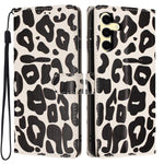 Portafoglio con stampa leopardata, custodia per telefono in ecopelle con cordino, For Galaxy S25 Ultra 5G, For Galaxy S24 FE 5G, For Galaxy S24 Ultra 5G, For Galaxy S24+ 5G