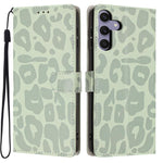 Portafoglio con stampa leopardata, custodia per telefono in ecopelle con cordino, For Galaxy S25 Ultra 5G, For Galaxy S24 FE 5G, For Galaxy S24 Ultra 5G, For Galaxy S24+ 5G