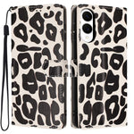 Portafoglio con stampa leopardata, custodia per telefono in ecopelle con cordino, For Galaxy S25 FE 5G, For Galaxy S25 Edge 5G, For Galaxy S25 5G, For Galaxy S25+ 5G