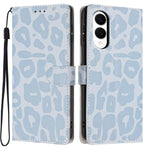 Portafoglio con stampa leopardata, custodia per telefono in ecopelle con cordino, For Galaxy S25 FE 5G, For Galaxy S25 Edge 5G, For Galaxy S25 5G, For Galaxy S25+ 5G