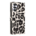 Portafoglio con stampa leopardata, custodia per telefono in ecopelle con cordino, For Galaxy S25 FE 5G, For Galaxy S25 Edge 5G, For Galaxy S25 5G, For Galaxy S25+ 5G