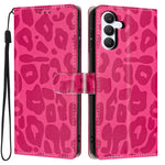 Portafoglio con stampa leopardata, custodia per telefono in ecopelle con cordino, For Galaxy S25 FE 5G, For Galaxy S25 Edge 5G, For Galaxy S25 5G, For Galaxy S25+ 5G