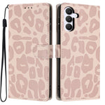 Portafoglio con stampa leopardata, custodia per telefono in ecopelle con cordino, For Galaxy S25 FE 5G, For Galaxy S25 Edge 5G, For Galaxy S25 5G, For Galaxy S25+ 5G