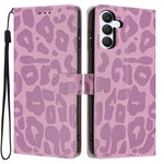 Portafoglio con stampa leopardata, custodia per telefono in ecopelle con cordino, For Galaxy S25 FE 5G, For Galaxy S25 Edge 5G, For Galaxy S25 5G, For Galaxy S25+ 5G