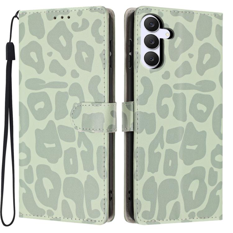 Portafoglio con stampa leopardata, custodia per telefono in ecopelle con cordino, For Galaxy S25 FE 5G, For Galaxy S25 Edge 5G, For Galaxy S25 5G, For Galaxy S25+ 5G