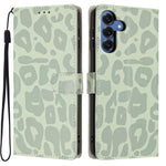 Portafoglio con stampa leopardata, custodia per telefono in ecopelle con cordino, For Galaxy S26 FE 5G, For Galaxy S26+ 5G, For Galaxy S26 Ultra 5G, For Galaxy S26 5G