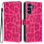 Portafoglio con stampa leopardata, custodia per telefono in ecopelle con cordino, For Galaxy S26 FE 5G, For Galaxy S26+ 5G, For Galaxy S26 Ultra 5G, For Galaxy S26 5G