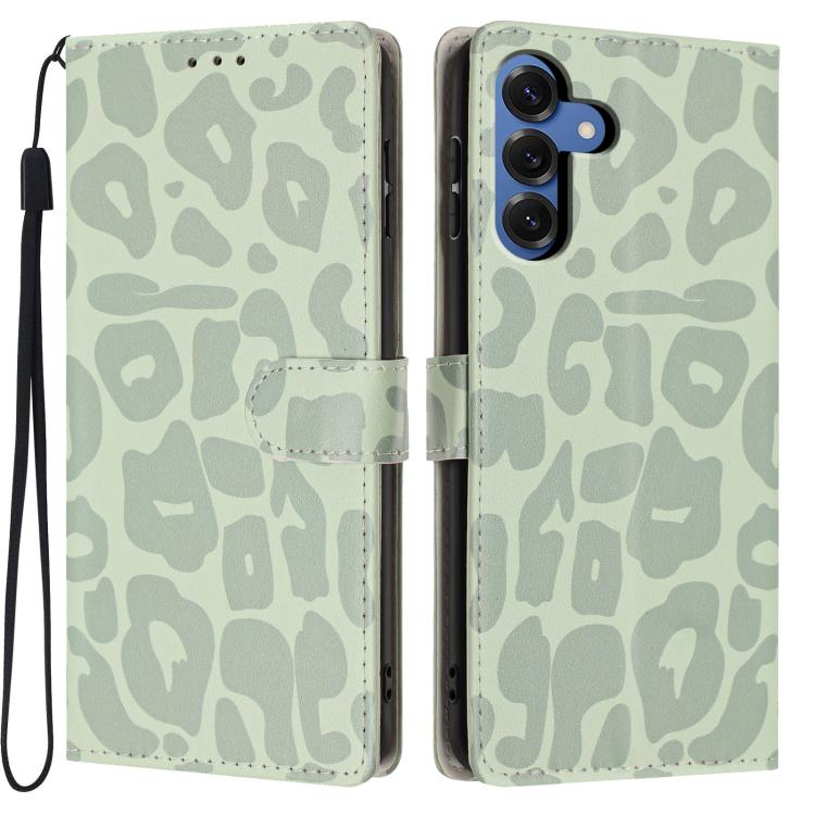 Portafoglio con stampa leopardata, custodia per telefono in ecopelle con cordino, For Galaxy S26 FE 5G, For Galaxy S26+ 5G, For Galaxy S26 Ultra 5G, For Galaxy S26 5G
