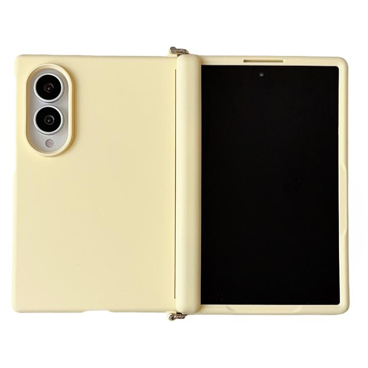 Custodia per telefono con obiettivo e cornice magnetica ad asse centrale e morsetto laterale, For Galaxy Z Fold8 5G