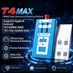 JTX T4 Max Universal Chips Glue Removal and Tin Planting Platform Set for iPhone / Samsung / Hisilicon / Android RAM