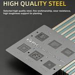 JTX T4 Max Universal Chips Glue Removal and Tin Planting Platform Set for iPhone / Samsung / Hisilicon / Android RAM
