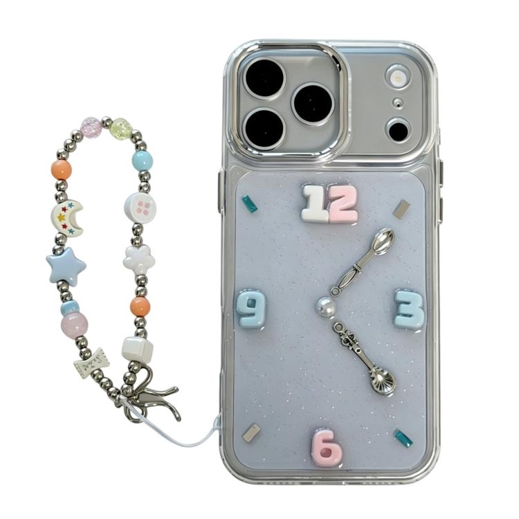 Custodia per telefono in resina epossidica con design a orologio creativo e cinturino, For iPhone 17 Pro Max, For iPhone 17 Pro, For iPhone 17, For iPhone Air, For iPhone 16 Pro Max, For iPhone 16 Pro, For iPhone 16 Plus, For iPhone 16                 ...