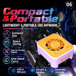 Mobile Phone Motherboard PCB Repair 2-in-1 UV Curing Light with Cooling Fans