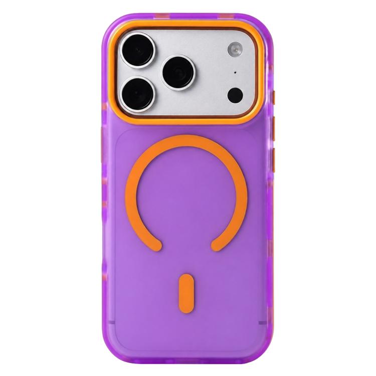 Custodia per telefono magnetica in TPU con cornice in metallo e bordi antiscivolo., For iPhone 17 Pro Max, For iPhone 17 Pro, For iPhone 17, For iPhone 16 Pro Max