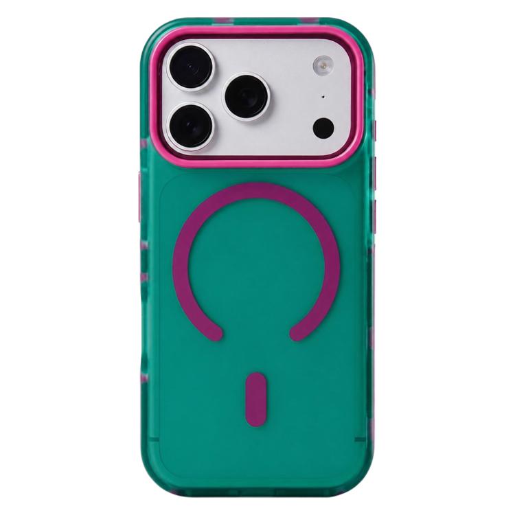 Custodia per telefono magnetica in TPU con cornice in metallo e bordi antiscivolo., For iPhone 17 Pro Max, For iPhone 17 Pro, For iPhone 17, For iPhone 16 Pro Max