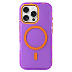 Custodia per telefono magnetica in TPU con cornice in metallo e bordi antiscivolo., For iPhone 17 Pro Max, For iPhone 17 Pro, For iPhone 17, For iPhone 16 Pro Max