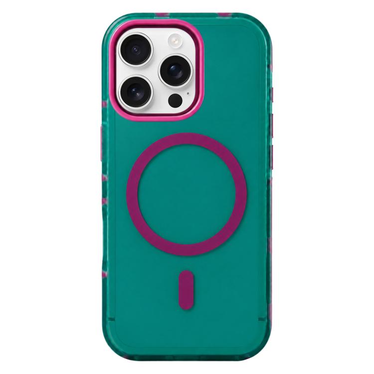 Custodia per telefono magnetica in TPU con cornice in metallo e bordi antiscivolo., For iPhone 17 Pro Max, For iPhone 17 Pro, For iPhone 17, For iPhone 16 Pro Max