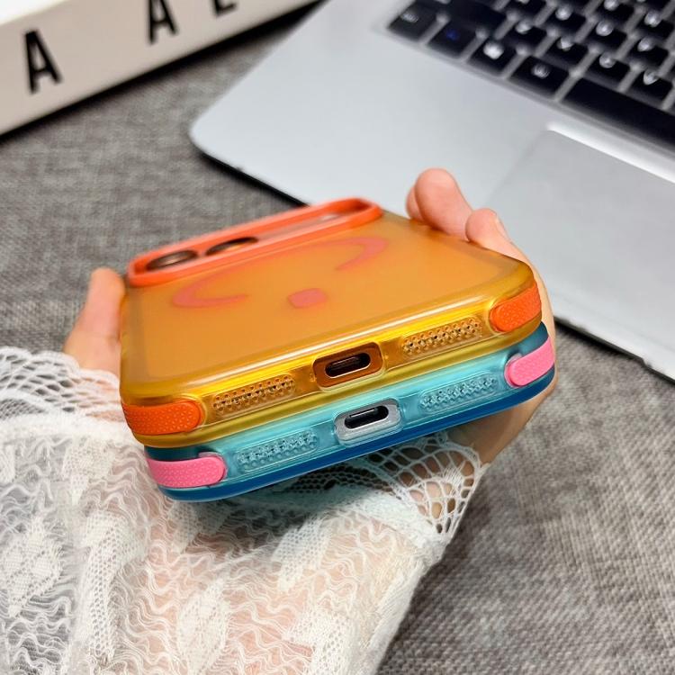 Custodia per telefono magnetica in TPU con cornice in metallo e bordi antiscivolo., For iPhone 17 Pro Max, For iPhone 17 Pro, For iPhone 17, For iPhone 16 Pro Max
