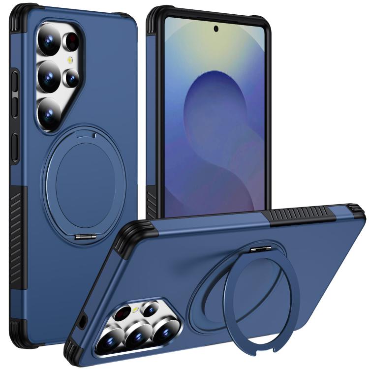 Custodia per telefono con supporto magnetico girevole a 360°, For Galaxy S26 Ultra 5G, For Galaxy S26 5G, For Galaxy S25 Ultra 5G
