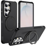 Custodia per telefono con supporto magnetico girevole a 360°, For Galaxy S26 Ultra 5G, For Galaxy S26 5G, For Galaxy S25 Ultra 5G