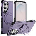 Custodia per telefono con supporto magnetico girevole a 360°, For Galaxy S26 Ultra 5G, For Galaxy S26 5G, For Galaxy S25 Ultra 5G