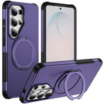 Custodia per telefono con supporto magnetico girevole a 360°, For Galaxy S26 Ultra 5G, For Galaxy S26 5G, For Galaxy S25 Ultra 5G