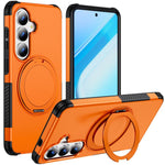 Custodia per telefono con supporto magnetico girevole a 360°, For Galaxy S26 Ultra 5G, For Galaxy S26 5G, For Galaxy S25 Ultra 5G