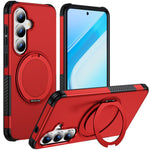 Custodia per telefono con supporto magnetico girevole a 360°, For Galaxy S26 Ultra 5G, For Galaxy S26 5G, For Galaxy S25 Ultra 5G