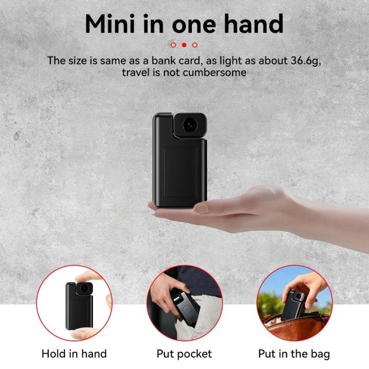 Mini camera V380-Q6 1080P 2MP con batteria 1000mAh